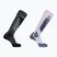 Lyžařské ponožky Salomon S/Access 2-Pack anthracite/sweet lavender