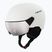 Dětská lyžařská helma HEAD Yuki Visor Jr marshmallow/silver/red