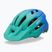 Dětská cyklistická helma Giro Fixture II matte aqua green/blue jewel fade