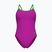 Dámské jednodílné plavky Arena Lace Back Solid very fuchsia/team green