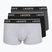 Pánské boxerky Lacoste 5H1300 3 pack silver chine/flagstone/black
