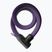Cyklistický zámek ABUS Yarnit 4004K/110 midnight purple