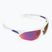 Brýle na kolo Alpina Defey HR white/purple/purple mirror