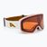 Lyžařské brýle  Alpina Ladis Q white/ gold matt/ gold