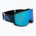 Lyžařské brýle Alpina Venet Q-Lite black/blue matt/blue