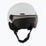 Lyžařská helma UVEX Wanted Visor Pro V white matt