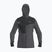 Pánská trekingová mikina Salewa Puez 2 Dry Hood Fz black out melange/0910