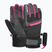 Dětské lyžařské rukavice Reusch Leo R-Tex XT black/black melange/pink glo