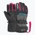 Dětské lyžařské rukavice Reusch Rocket GORE-TEX black/black melange/pink glo