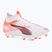 Pánské kopačky PUMA Ultra 5 Match+ FG/AG puma white/puma black/glowing red