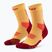 Dámské kompresní ponožky CEP Run Mid Cut 5.0 marigold/burgundy