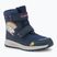 Juniorské sněhule  KangaROOS K-MJ Edison EV RTX SL dk navy / daisy pink