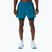 Pánské běžecké šortky ASICS Road 2N1 5IN tranquil teal/dark teal/yamabuki