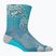 Ponožky ASICS Performance Run Crew foggy teal/energy aqua