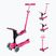 Dětská koloběžka Globber Go.Up Sporty Lights fuchsia