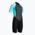 Dámský neopren   O'Neill Reactor-2 2 mm Back Zip S/S Spring black/ltaqua