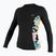 Dámské plavecké tričko Longsleeve O'Neill Side Print Rash Guard black/mikah floral