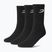 Pánské ponožky BOXRAW Crew 3 pairs black