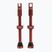 Sada bezdušových ventilků Peaty's X Chris King Mk2 PTV2-60-RED-12 červená 83790