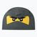 Dětská zimní čepice LEGO Lwagan 808 dark grey melange