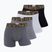 Pánské boxerky CR7 Basic Trunk 4 pairs 2504 multicolor