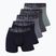 Pánské boxerky CR7 Fashion Trunk 5 par 700 multicolour