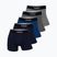 Pánské boxerky CR7 Basic Trunk 5 pairs 2344 multicolour
