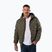 Pánská zimní bunda Pitbull Fisk Quilted Hooded olive