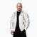 Pánská bunda Pitbull Athletic Tape Nylon Hooded off white