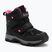 Dětské sněhule Lee Cooper LCJ-25-01-3755K black/fuxia