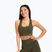 Fitness podprsenka Gym Glamour push up tmavě zelená 401
