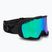 Lyžařské brýle IMX Snow black matt/black/green iridium/brown