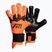 Brankářské rukavice Football Masters Invictus X PRO orange fluo