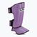 Chrániče holení a chodidel RAJA BOXING Lightweight Shin Guards Genuine Leather purple