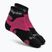 Dámské trekingové ponožky Bridgedale Hike Midweight Performance Ankle black/pink