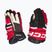 Hokejové rukavice CCM Tacks XR80 SR Gloves black/red/white