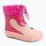 Dětské gumové boty Viking Footwear Alv Barefoot Paw Print světle růžová/magenta