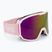 Lyžařské brýle Bliz Rave matt powder pink/brown pink multi