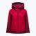 Dámská lyžařská bunda Perak Performance Rider Tech Insulated vertical zenith/tech burgundy