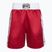 Pánské boxerské šortky  Cleto Reyes Satin Boxing red/white