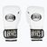 Boxerské rukavice  Cleto Reyes Velcro Sparring white/black