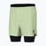 Pánské běžecké šortky SCOTT Hybrid Endurance Tech acid yellow/black