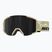 Lyžařské brýle SCOTT Shield mojave beige/amp black chrome