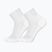 Ponožky Mammut Multisport Quarter Socks 2 pack white/white