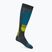 Lyžařské ponožky  Mico Light Weight Superthermo Natural Merino Ski teal melange