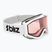 Dětské lyžařské brýle Bliz Liner Jr matte white/pink