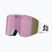 Lyžařské brýle Bliz G004 matte white/brown/pink multi