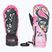 Dětské lyžařské rukavice Level Lucky Mitt hot pink