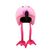 COOLCASC Flamingo růžová přilba 050