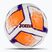 Fotbalový míč Joma Dali II white/fluor orange/purple rvelikost 3